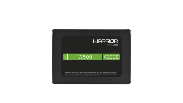 SSD Warrior Gamer 2.5 Pol. 480GB W500 Gravação Até 500 Mb/S SATA - SS410
