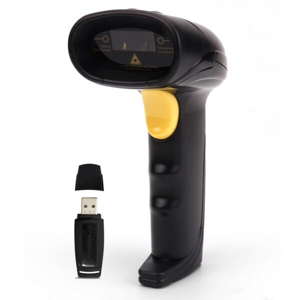 Leitor de Código de Barras Laser Sem fio C3 Tech LB-W200BK