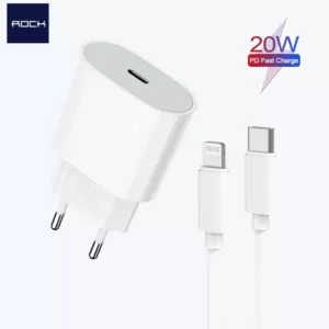 Kit Carregador PD USB-C 20W - T18 da ROCK