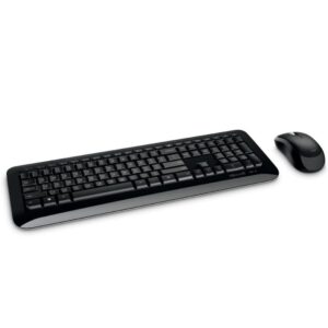 Teclado E Mouse Sem Fio Desktop 850 Usb Preto Microsoft