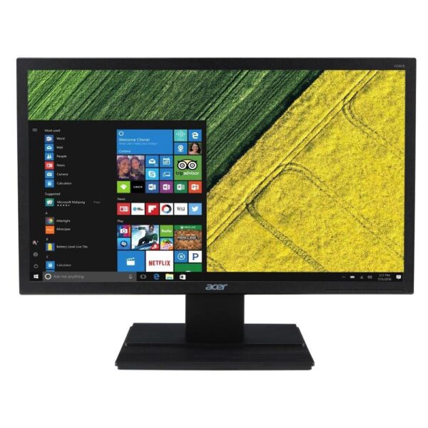Monitor Acer 23.6' LED, Full HD, HDMI/VGA, VESA, Acer ComfyView - V246 HQL