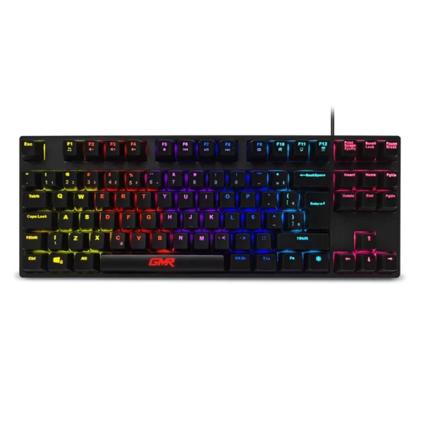 Teclado Gamer Mecanico TKL LED Rainbow Multilaser – TC258