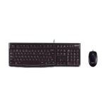 Combo Teclado e Mouse com fio USB Logitech MK120