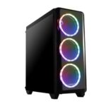 Gabinete Gamer Modoc RGB com Lateral em Vidro Temperado Fan Ring Warrior - GA179