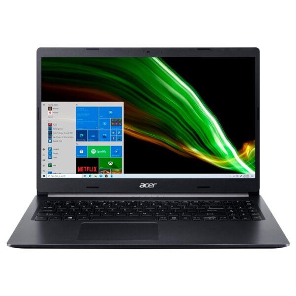 Notebook Acer Aspire 5 Intel Core i5-10210U, 8GB RAM, SSD 256GB, 15.6 Full HD, Windows 10, Preto - A515-54-55L0