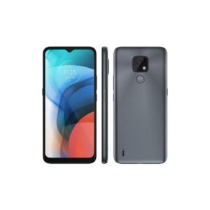 Smartphone Motorola Moto E7 32GB Cinza Metálico - 4G Octa-Core 2GB RAM 6,5” Câm. Dupla + Selfie 5MP